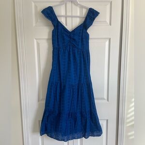 Women's Cobalt Midi Dress